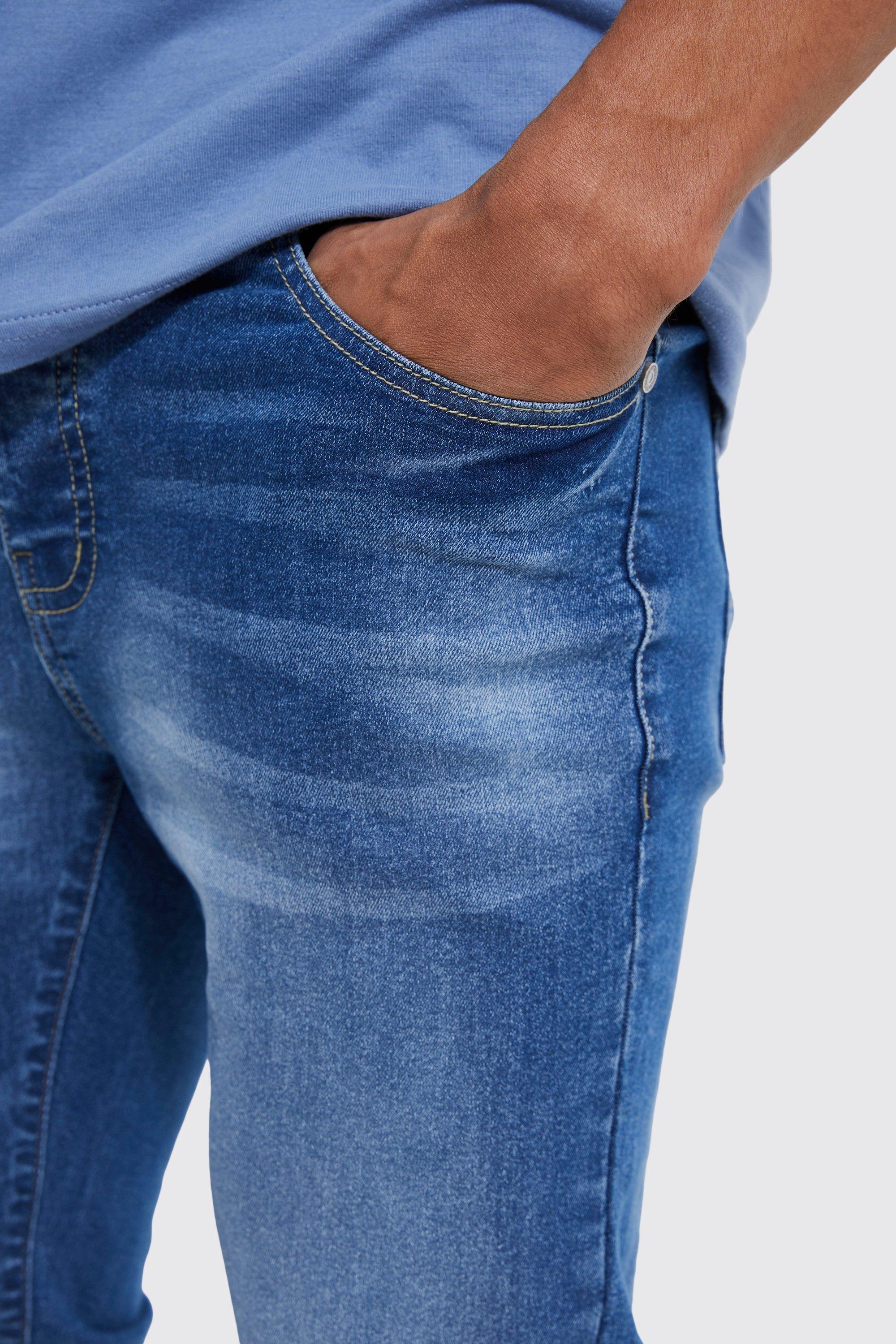 Elasticated jeans clearance for mens uk